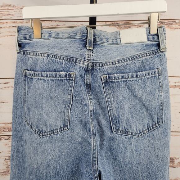 Pistola Cassie Distressed High Rise Straight Leg Jeans 28 - Picture 7 of 10